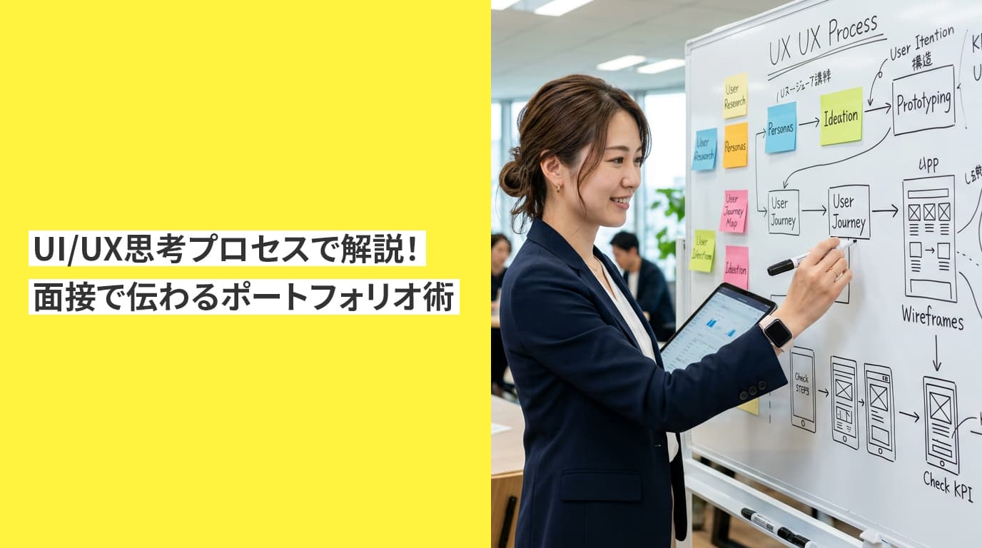 UI/UXデザイナーの「ポートフォリオ深堀り面接」ガイド