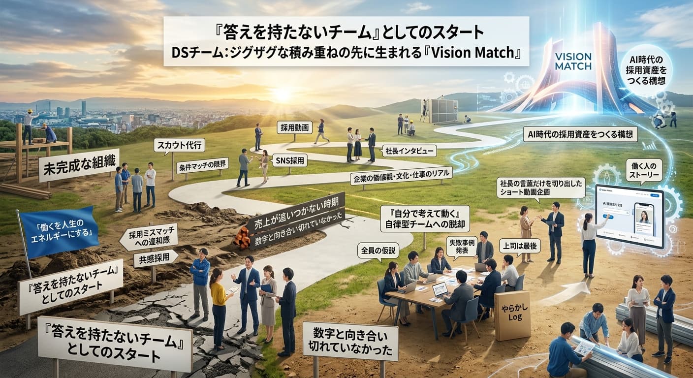 未完成だから面白い。立ち上げ2年目のDSチームが「自律型チーム」になるまでの失敗ストーリー